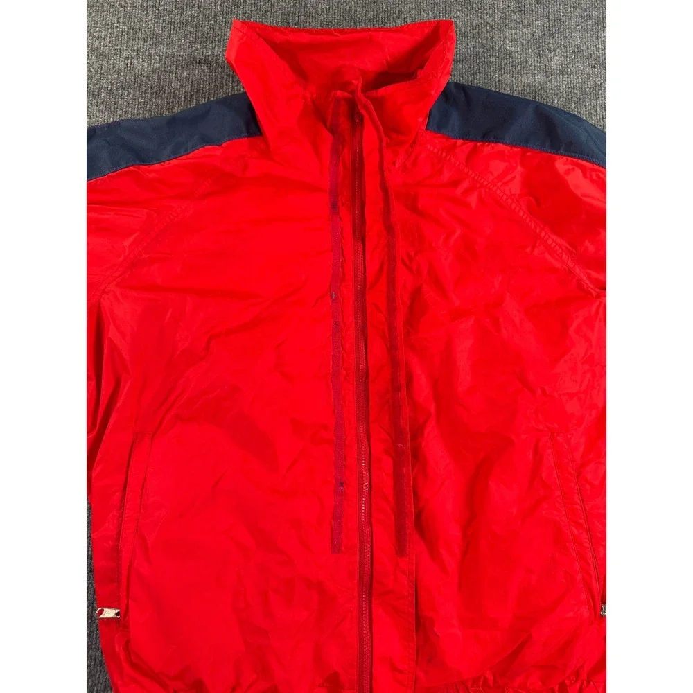 Vintage The North Face Extreme Windbreaker Mens XL Red Navy Blue Colorblock‎ USA